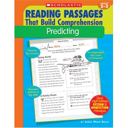 SCHOLASTIC Predicting Reading Passages Build Comprehension