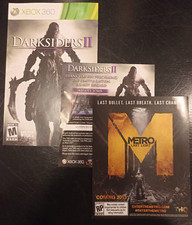 Darksiders 2 Limited Edition (Xbox 360) Manual + extras