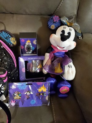 The Main Attraction Loungefly Mini Backpack Nighttime Fireworks & Castle Finale shopDisney launches Minnie Mouse: The Main Attraction  main image 4