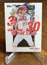 2023 Topps Mike Trout Welcome to the Club WC-15 Los Angeles Angels Baseball Card