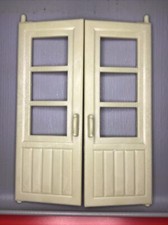 Sylvanian Families Beechwood Hall Spare / Replacement Set of Patio Balcony Doors