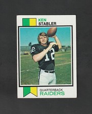 1973 Topps Ken Stabler RC #487  ~ Oakland Raiders