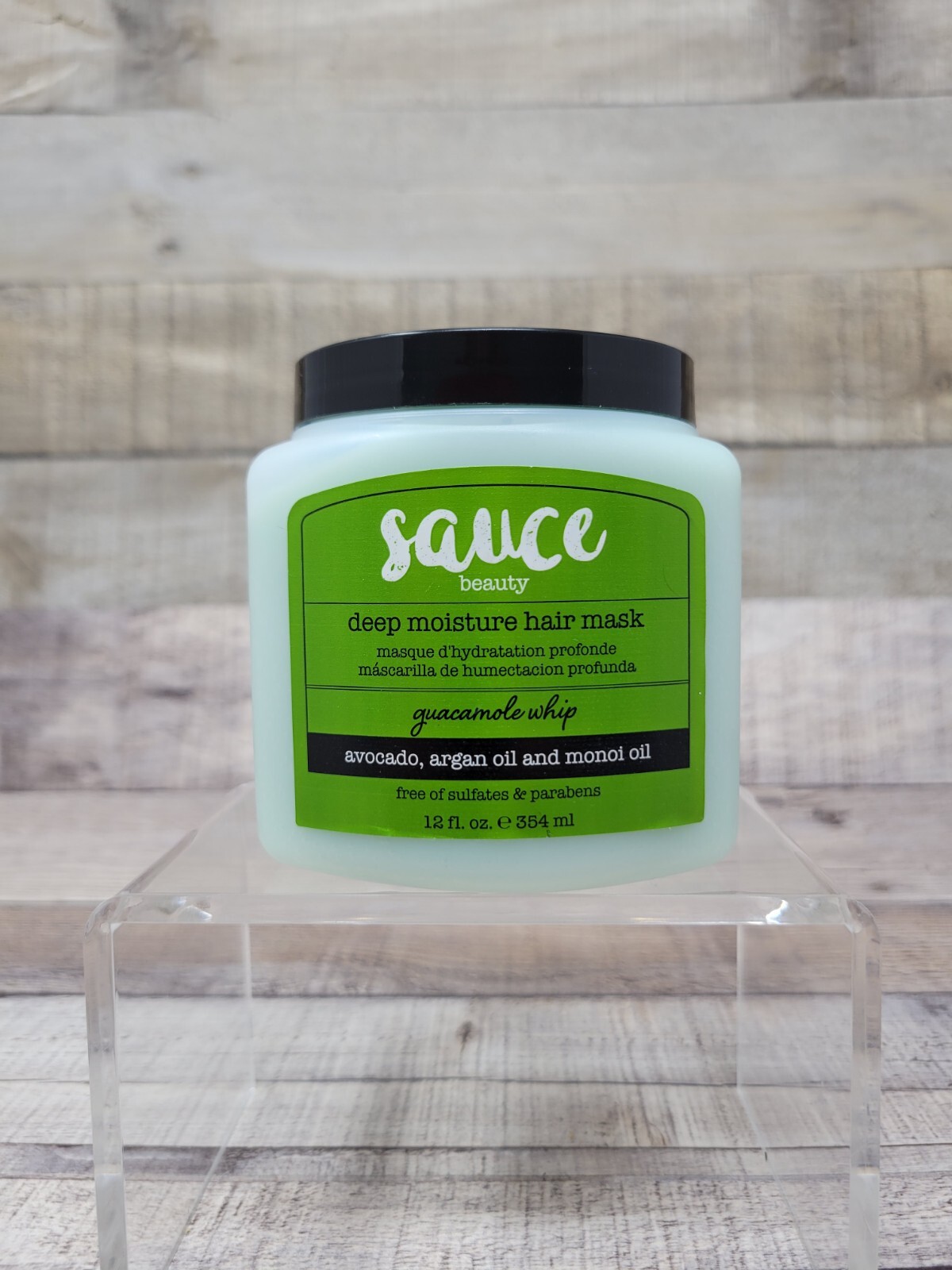 Hair Mask, Sauce Beauty Guacamole Whip Deep Moisture Mask Hair