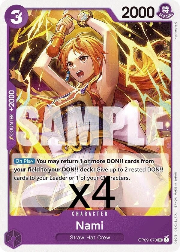 25+ Nami OP09-070 Emperors in the New World for sale | Updated Oct