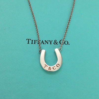 tiffany horseshoe necklace