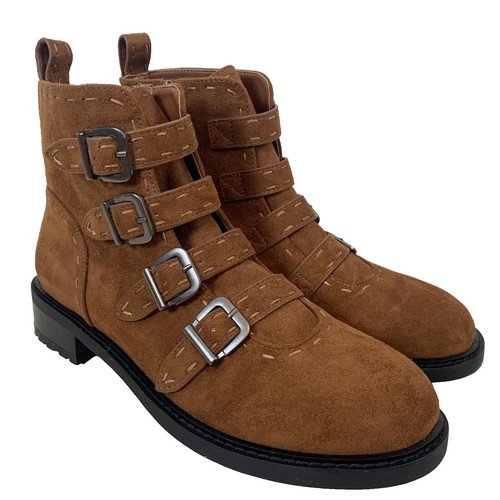 Bottines Aerosoles Crosswalk En Daim Noir – Taille 7.5 W, Neuves En Boîte