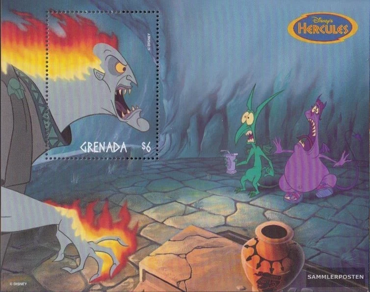 grenade Block489 (complète edition) neuf avec gomme originale 1998 walt-disney-Z - Photo 1/1