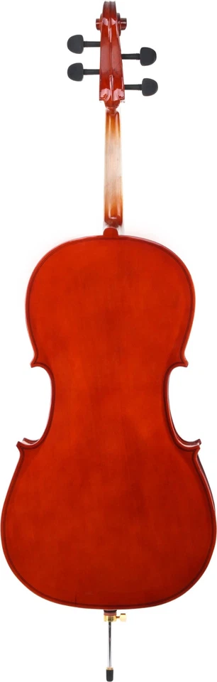 Violoncello 4/4 Principianti Cello Set Studente Con Archetto Custodia 4 Cordas - Immagine 4 di 4