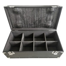 Non Waterproof Led Par Light Road Case 8in1 Empty Flight Case Dual with Wheels
