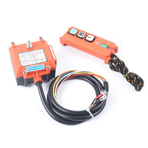 Hoist Radio Industrial Wireless Remote Control Crane w/1 Transmitter+1 Receiver - Picture 2 of 12