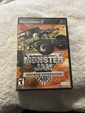 Monster Jam: Maximum Destruction (Sony PlayStation 2, 2002)(COMPLETE)(TESTED)