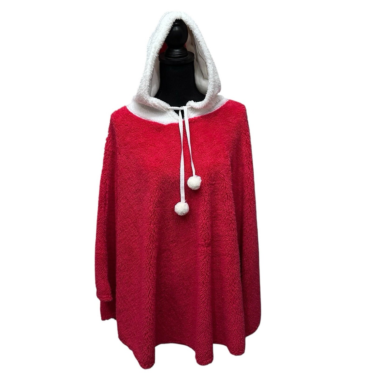 Holiday Ponchos Christmas Sweater Poncho HERA BEAUTY Pashmina Shawls And  Wraps, Warm Knit Ruana Ponchos For Women, Open Front Cardigan Shawl Poncho 