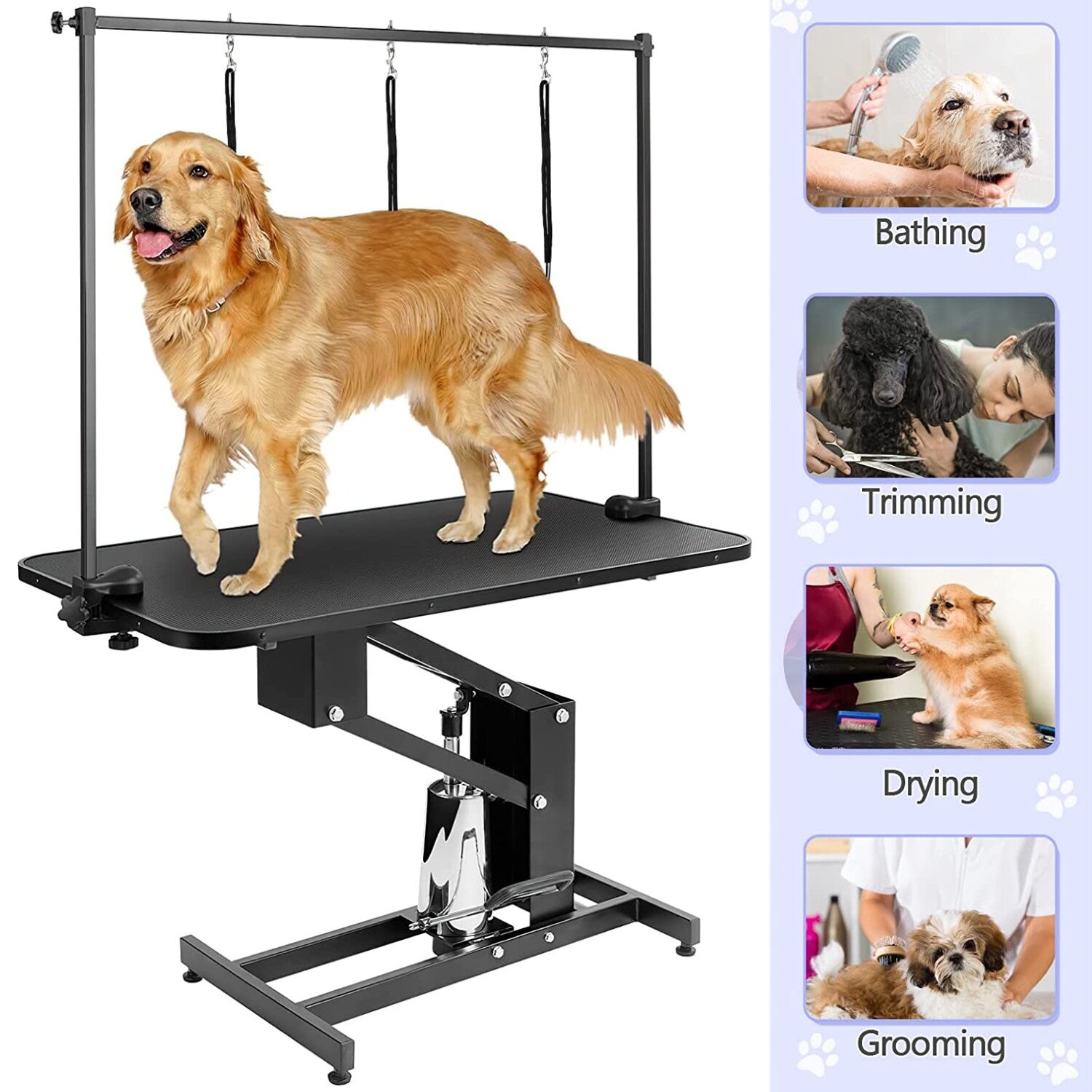 dog clipping table