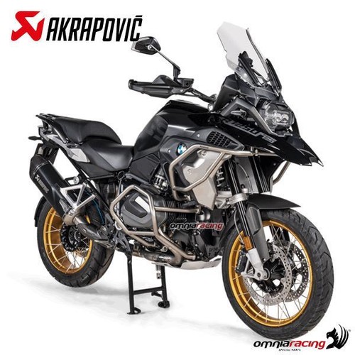 Protection tubulaire inférieure du moteur Akrapovic en titane BMW R1250GS 2019> - Photo 3/6