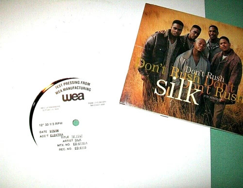 Silk      ** PROMO VINYL / CD LOT **      Don't Rush  --  If You