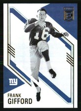Frank Gifford 2021 Donruss Elite #98 FOOTBALL Card