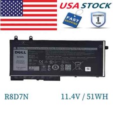 Genuine R8D7N Battery for Dell Latitude 14 5400 5410 15 5500 5510 W8GMW 1V1XF