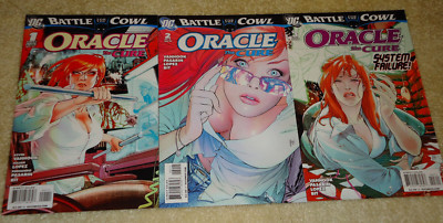 2009 DC Comics- Battle for the Cowl: Oracle; Full Mini-Series #1, 2, & 3!