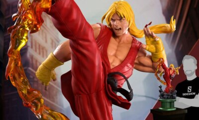 STREET FIGHTER KEN MASTERS EXCLUSIVE CLASSIC ULTRA DRAGON FLAME