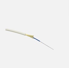 Hexatronic internal white fibre optic Simplex Cord drop cable 1 core 3.0mm