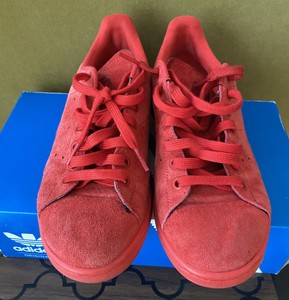 stan smith suede red