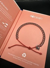4 OCEAN BRACELET Coral Reef In Collectible Case J74