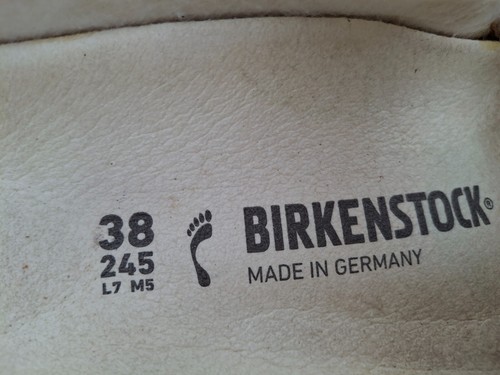 BIRKENSTOCK VEGANO BLANCO MILANO CORREA TRASERA - UK 5, EUR 38 AJUSTE ESTRECHO - Imagen 8 de 15