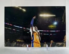 2016 Kobe Bryant Final Farewell Game 4x6 Iconic Photo 🔥 Black Mamba Out