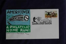 Negro Leagues Baseball Americover 2010 Event Sabrina Curtis HP Sc#4465-66 NL107