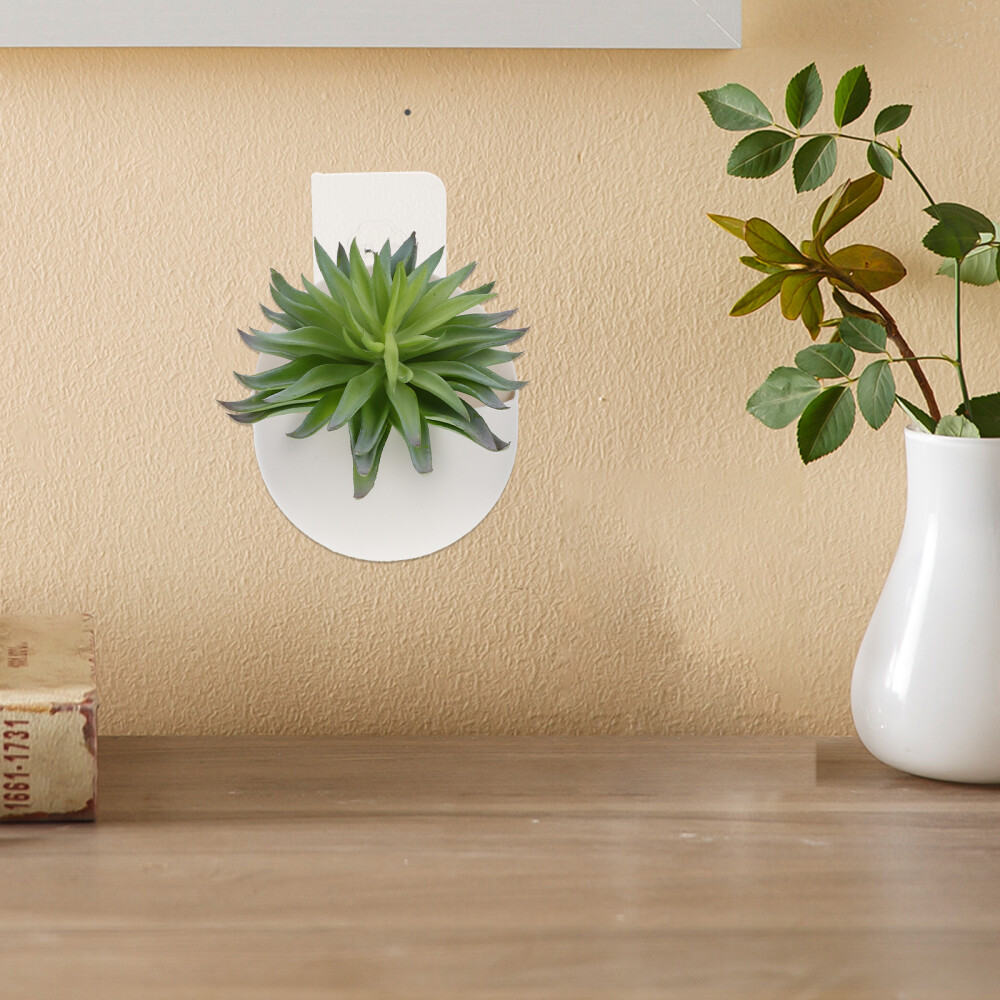 6 Pcs Wall Mounted Hanging Basket Flower Pot Housewarming Presents