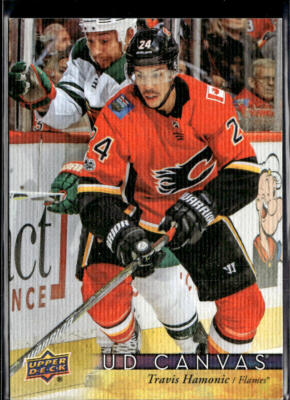 2017-18 Upper Deck #C132 Travis Hamonic UD Canvas