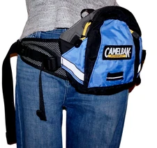 CAMELBAK Blue & Black Nylon FLASHFLO Hydration Waist Pack (Needs Bladder Insert)