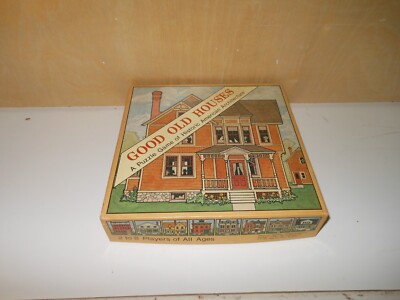 Good Old House - A Puzzle Game of Historic American Architecture 1987 ARISTOPLAY