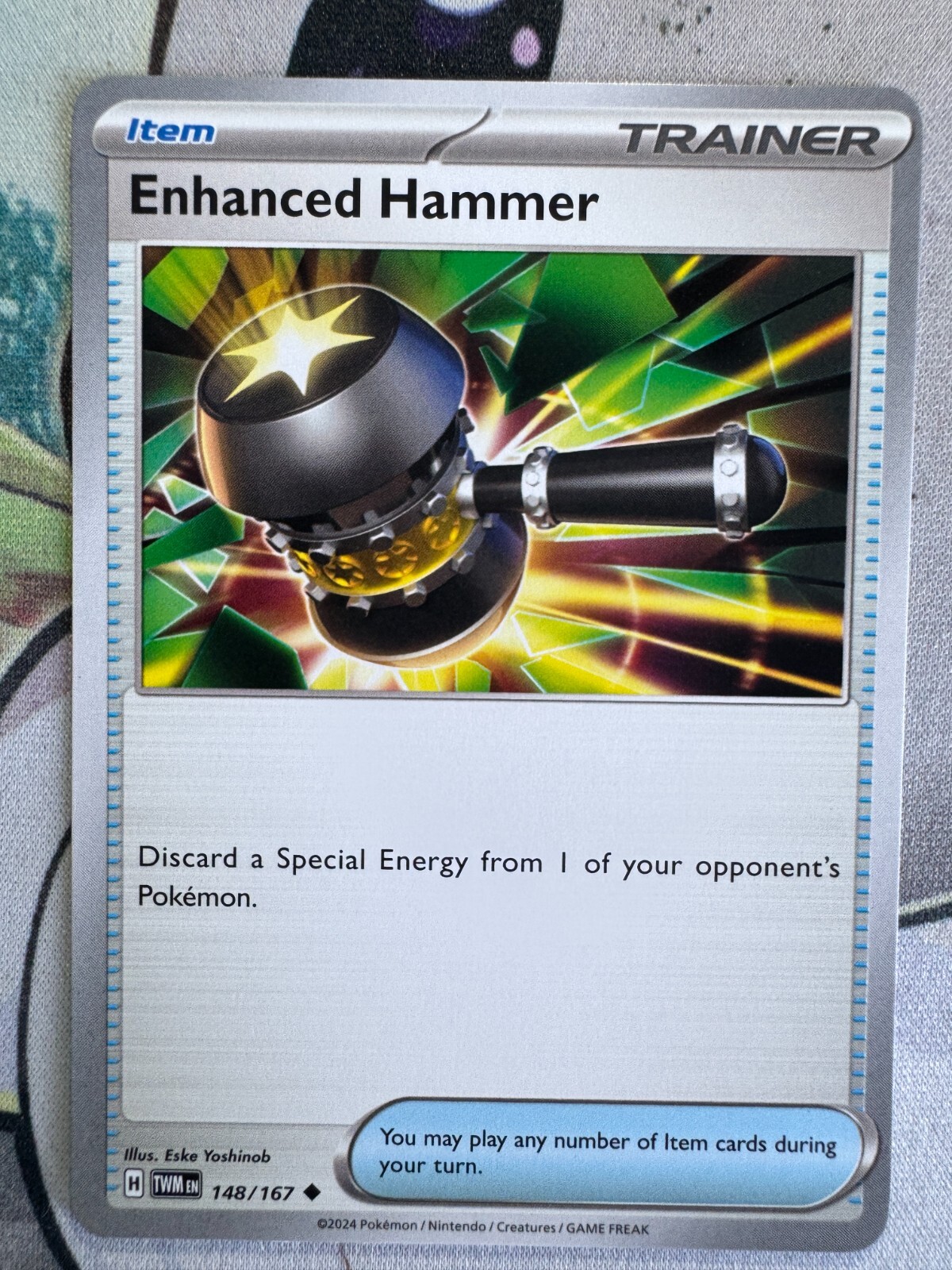 Enhanced Hammer Non Holo English Pokemon TCG BKAE364