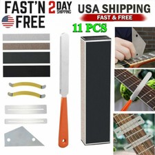 11X Guitar Fingerboard Luthier Tool Guitar Fret Crowning File Fret Leveling Beam