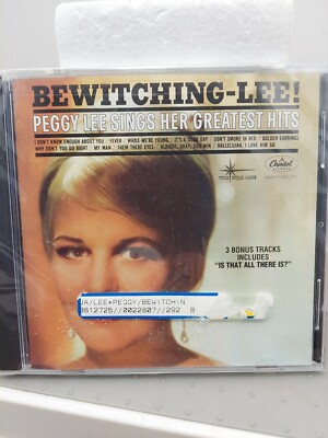 Bewitching - Lee: Peggy Lee Greatest Hits CD 1999 