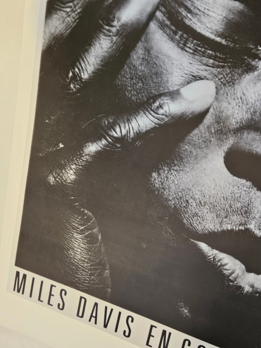 MUSIC POSTER ~ Miles Davis En Concert 23x35