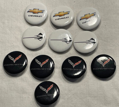 Chevrolet Corvette Stingray 11 St. Button Ansteck Pin Nadel