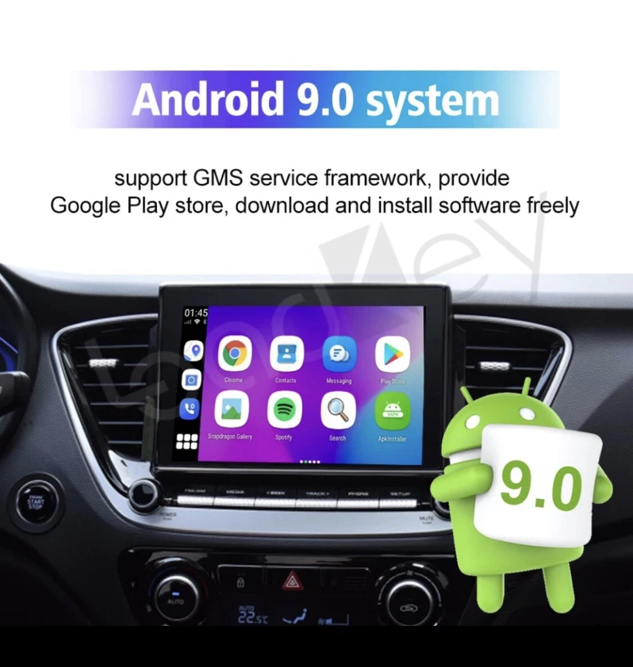 NEW 2023 Carlinkit 3 CarPlay Ai Box Android 9.0 Wireless CarPlay wireless tablet - Immagine 2 di 4