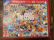 WHITE MOUNTAIN Jigsaw Puzzle  THE 1990's  1000 Piece COMPLETE