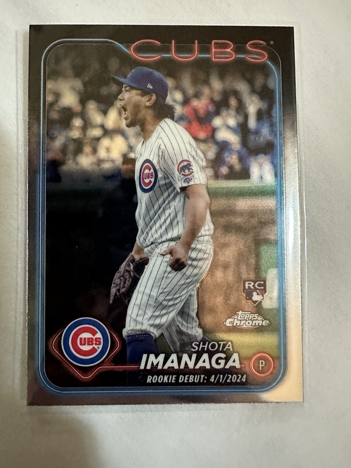 2024 Topps Update Chrome RC Shota Imanaga #USC95
