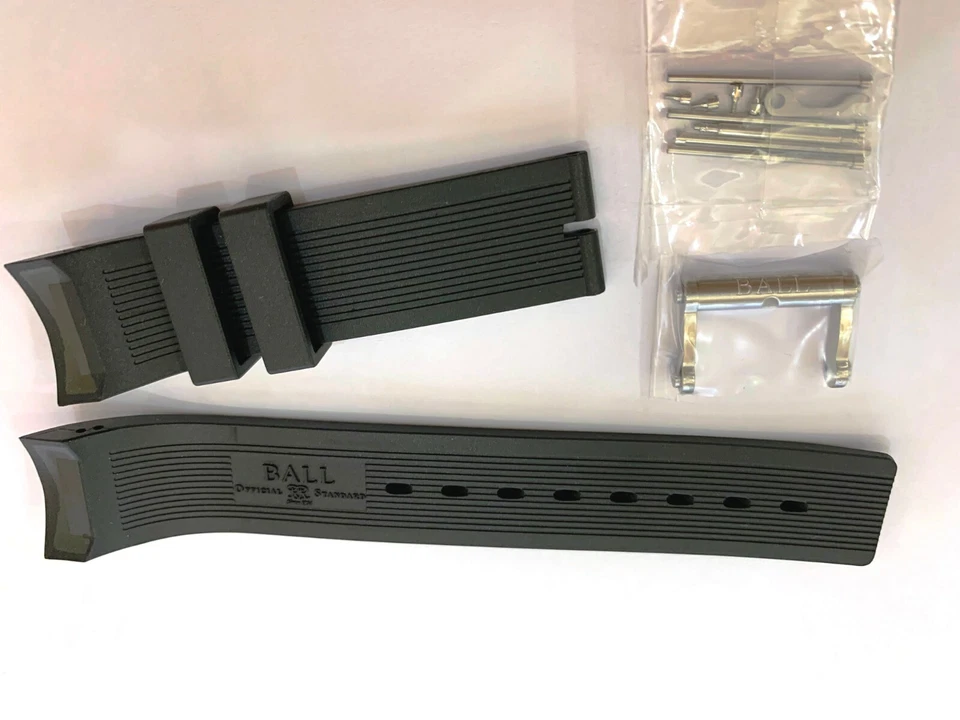 Ball Engineer Hidrocarburo AeroGMT II Banda Goma Correa Pulsera 21mm DG2018C Nuevo Foto 2 de 4