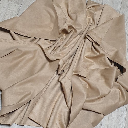 HEAVY JACKET GRADE FAUX SUEDE LEATHER LIKE FABRIC CLOTH CAR UPHOLSTERY SOFA 60"W - Picture 22 of 552