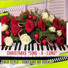 CHRISTMAS SING-ALONG PLAYER PIANO ALBUM - PIANOFORCE QRS PIANOMATION BALDWIN