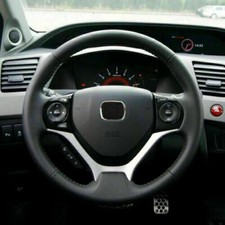 Audm Black H Type A 5.3cm X 4.3cm Steering Emblem For Accord Euro Jazz Crv