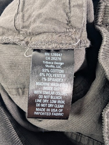 Nili Lotan Pants Women’s Size 4 Black 111/88 80NL Corduroy 5 Pocket Boot Cut - Picture 7 of 11