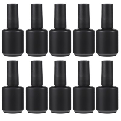 12PCS Nail Polish Container Fingernail Remover Glue Nail points de vente Art Bottle Tool