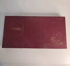 Vintage Selchow & Righter Scrabble Board Game 1948 Complete Used Condition 