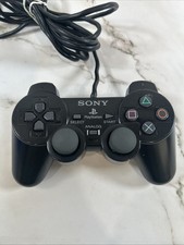 Sony PlayStation PS1 DualShock Controller Black OEM – Untested
