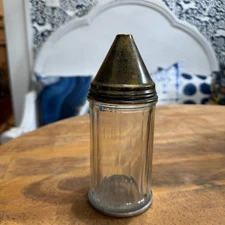 Vintage Tilt-A-Spoon Diner Sugar Pourer Shaker Dispenser Medco NYC
